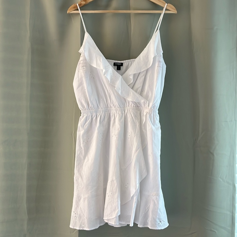 Express white mini dress